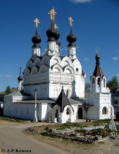 Троицкий женский монастырь. Собор Троицы Живоначальной, Муром (Муромский район и г. Муром, Владимирская область). фасады, Троицкий собор, вид с северо-запада