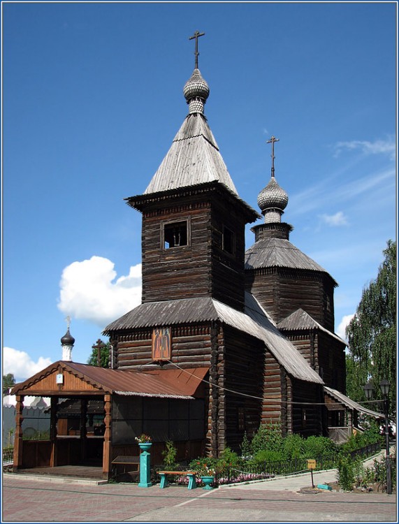 Муром. Троицкий женский монастырь. Церковь Сергия Радонежского. фасады