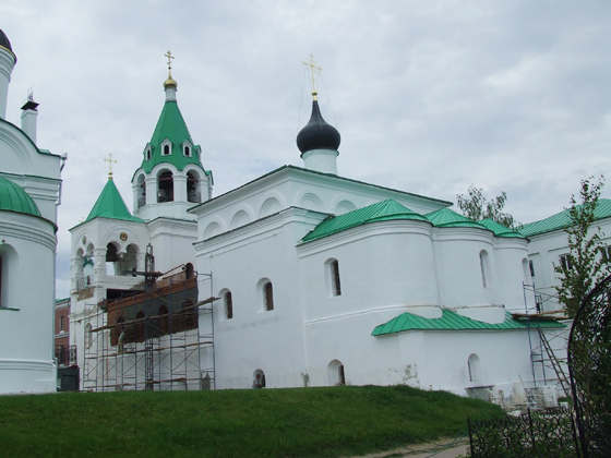 Муром. Спасский мужской монастырь. Церковь Покрова Пресвятой Богородицы. фасады