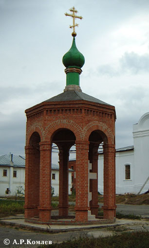 Муром. Спасский мужской монастырь. Часовня-костница. архивная фотография, Часовня на месте разорённого кладбища