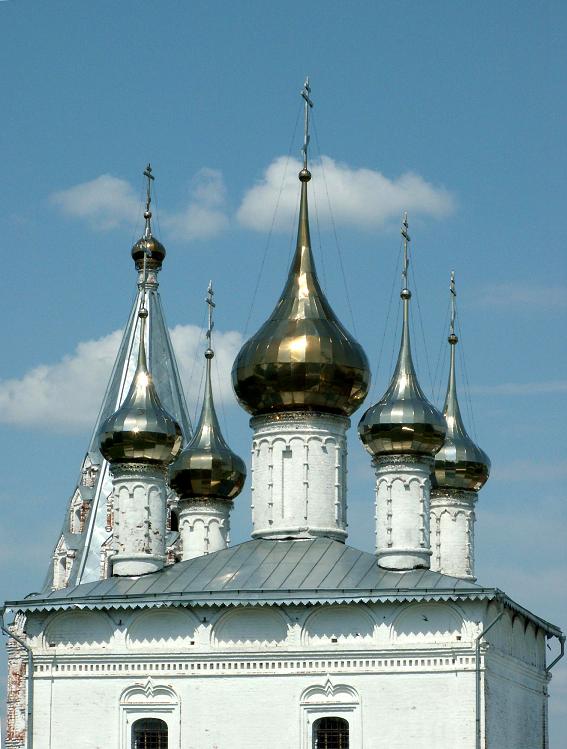 Троицкий Никольский мужской монастырь. Собор Троицы Живоначальной, Гороховец (Гороховецкий район, Владимирская область). архитектурные детали