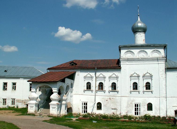 Гороховец. Троицкий Никольский мужской монастырь. Церковь Иоанна Лествичника. фасады