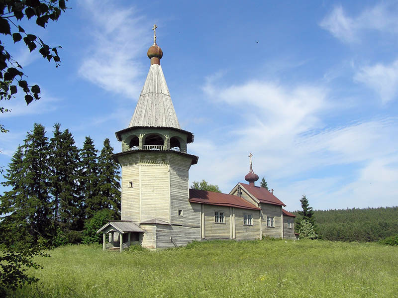 Вегоруксы. Церковь Николая Чудотворца. фасады