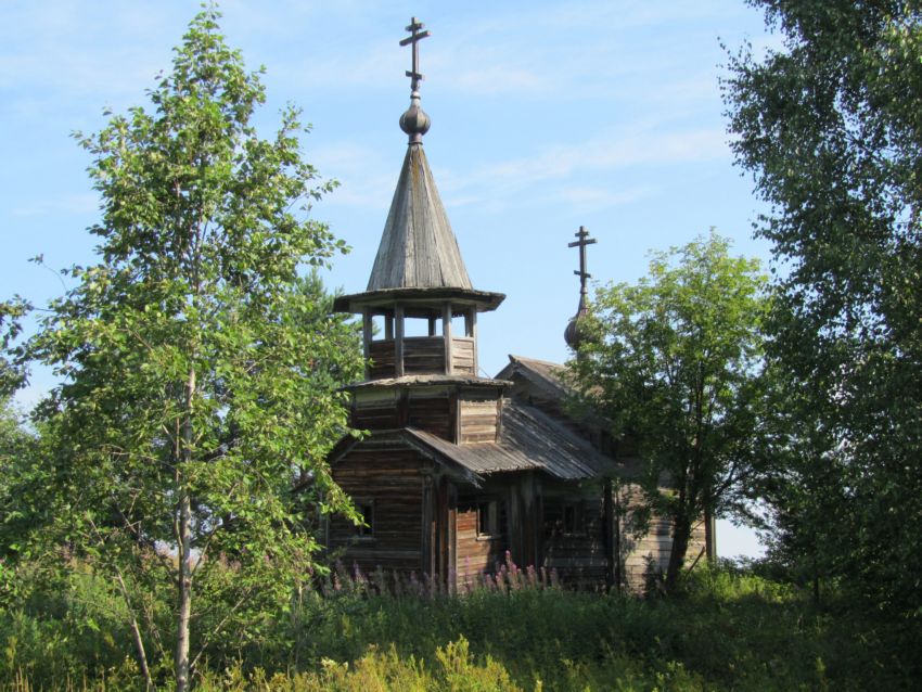 Пегрема. Часовня Варлаама Хутынского. фасады, вид с юго-запада