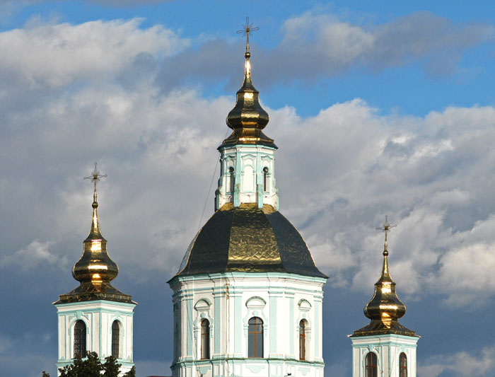 Кафедральный собор Покрова Пресвятой Богородицы, Ахтырка (Ахтырский район, Украина, Сумская область). архитектурные детали