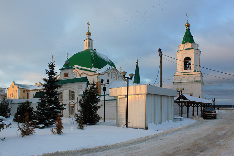 Троицкий мужской монастырь, Чебоксары (Чебоксары, город, Республика Чувашия). фасады