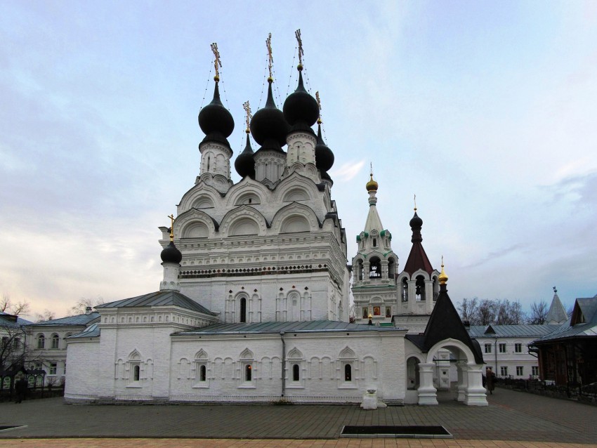 Муром. Троицкий женский монастырь. Собор Троицы Живоначальной. фасады, северный фасад (панорама)