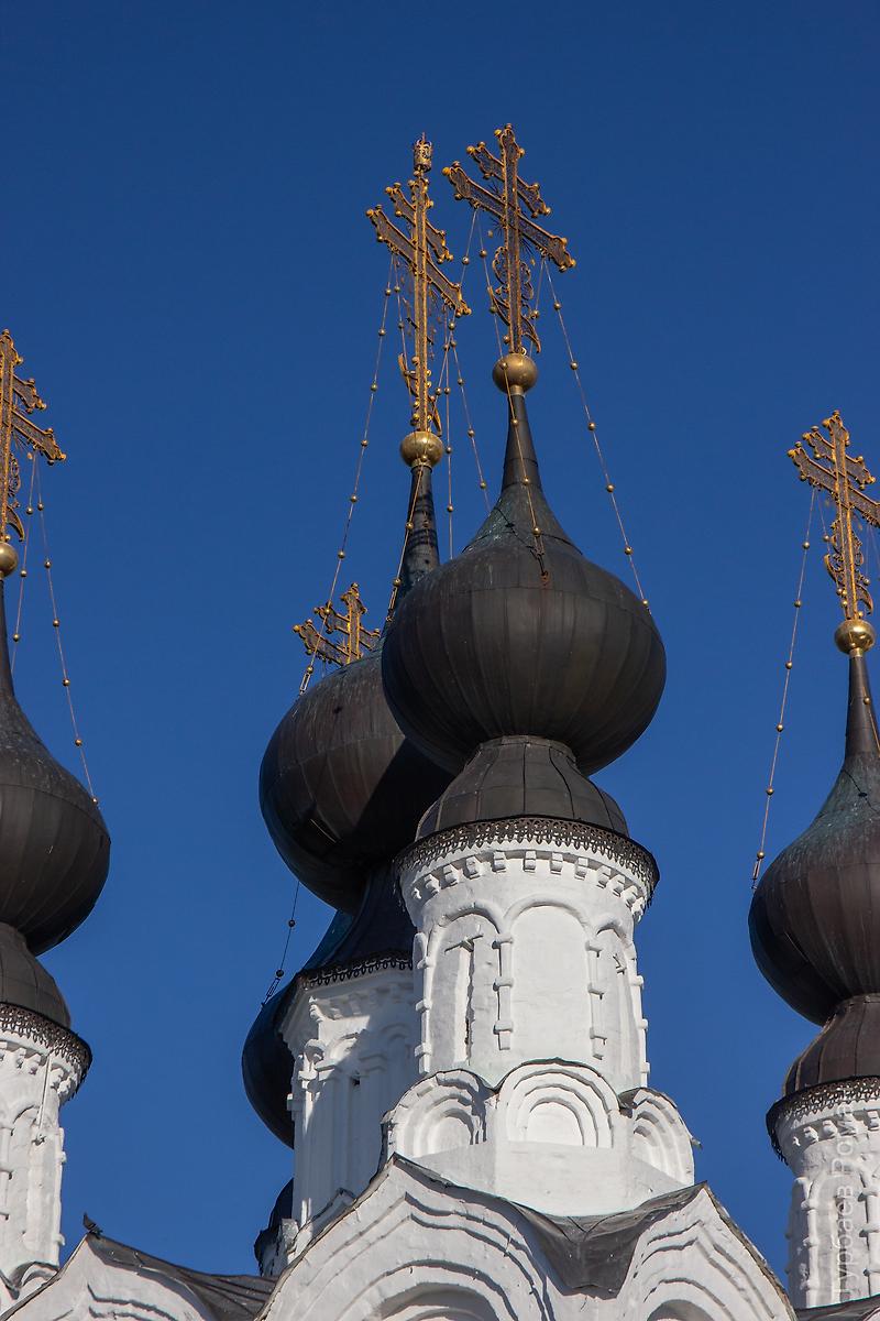 Главы, архитектурные детали. Троицкий женский монастырь. Собор Троицы Живоначальной, Муром (Муромский район и г. Муром, Владимирская область)