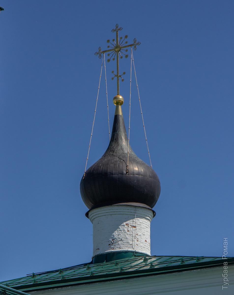 Завершение основного объема, архитектурные детали. Спасский мужской монастырь. Церковь Покрова Пресвятой Богородицы, Муром (Муромский район и г. Муром, Владимирская область)