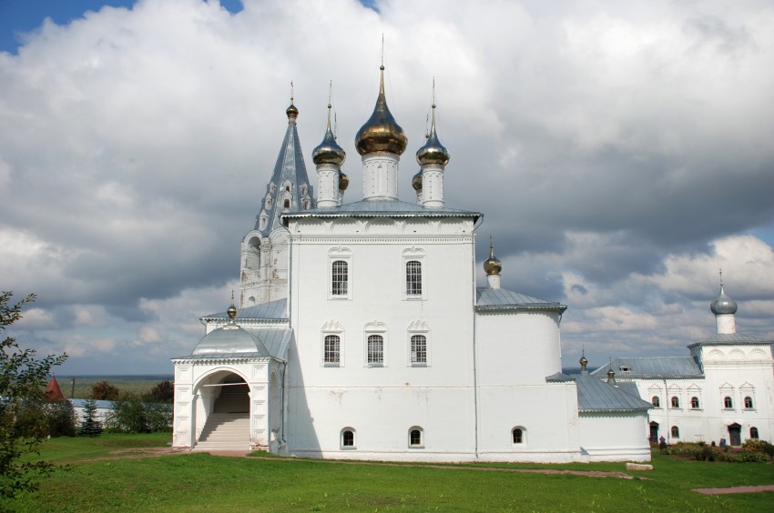 Троицкий Никольский мужской монастырь. Собор Троицы Живоначальной, Гороховец (Гороховецкий район, Владимирская область). фасады, южный фасад