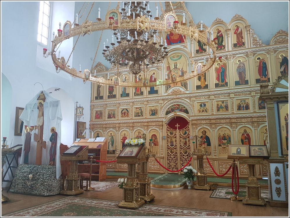 Троицкий Никольский мужской монастырь. Собор Троицы Живоначальной, Гороховец (Гороховецкий район, Владимирская область). интерьер и убранство