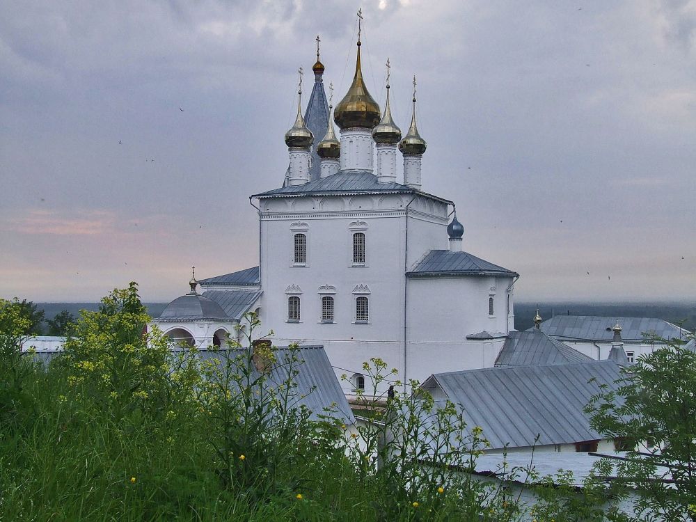 Троицкий Никольский мужской монастырь. Собор Троицы Живоначальной, Гороховец (Гороховецкий район, Владимирская область). фасады