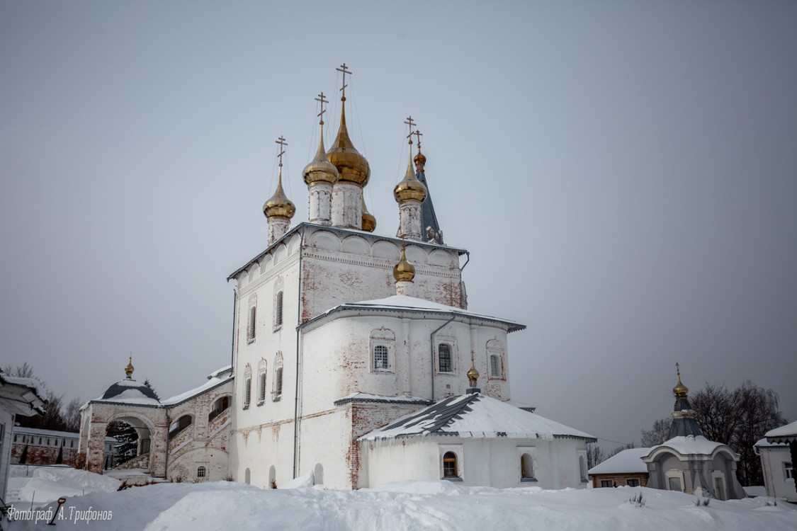 Троицкий Никольский мужской монастырь. Собор Троицы Живоначальной, Гороховец (Гороховецкий район, Владимирская область). фасады