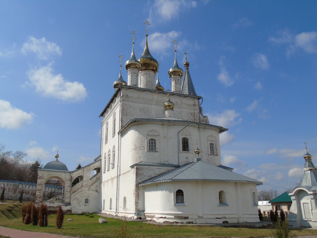Троицкий Никольский мужской монастырь. Собор Троицы Живоначальной, Гороховец (Гороховецкий район, Владимирская область). фасады