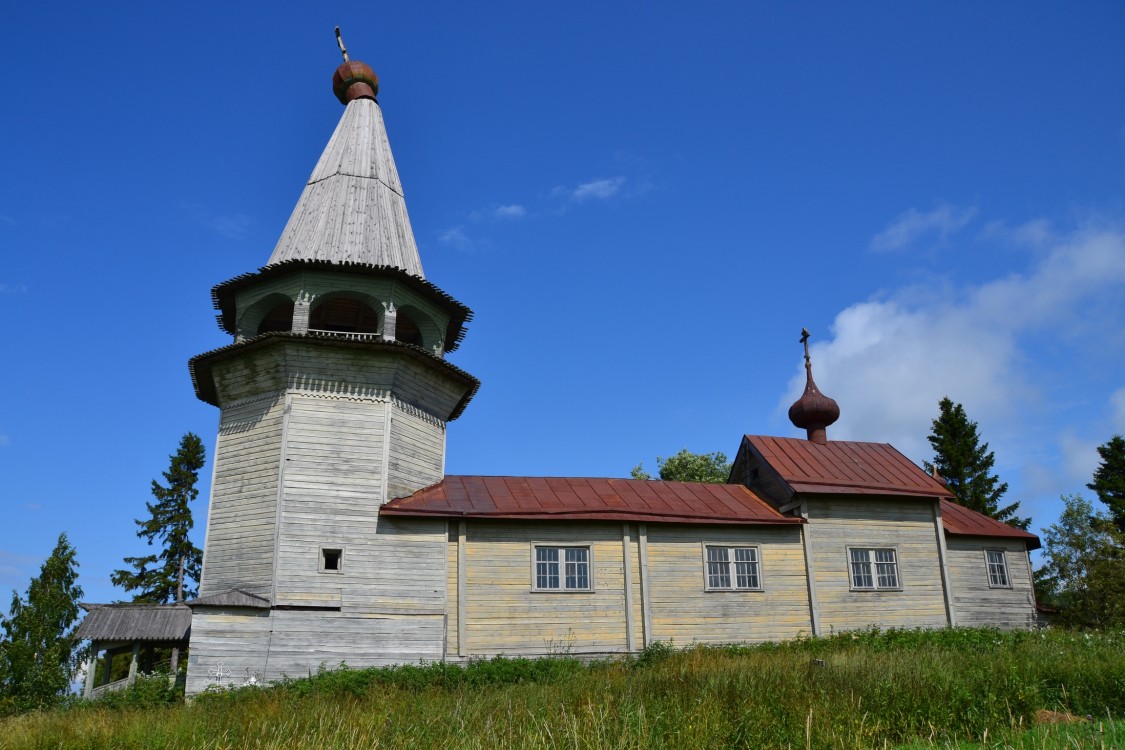 Церковь Николая Чудотворца, Вегоруксы (Медвежьегорский район, Республика Карелия). фасады