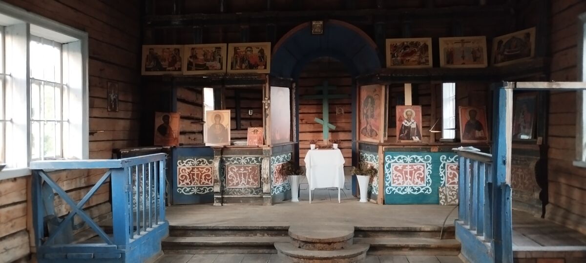 Церковь Николая Чудотворца, Вегоруксы (Медвежьегорский район, Республика Карелия). интерьер и убранство