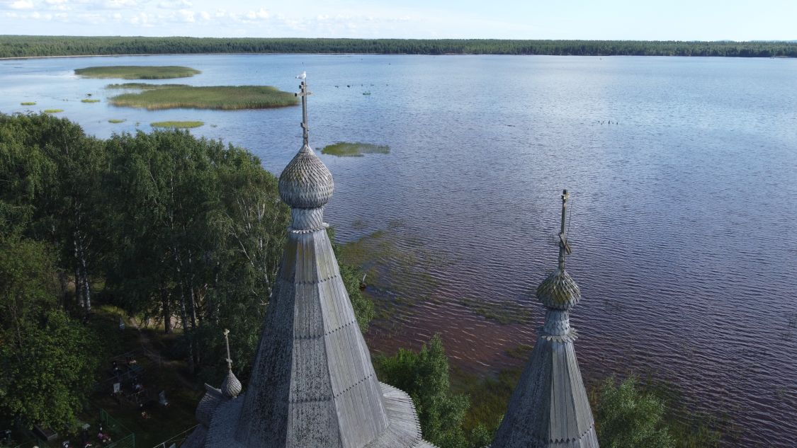 Церковь Богоявления Господня, Чёлмужи (Медвежьегорский район, Республика Карелия). архитектурные детали
