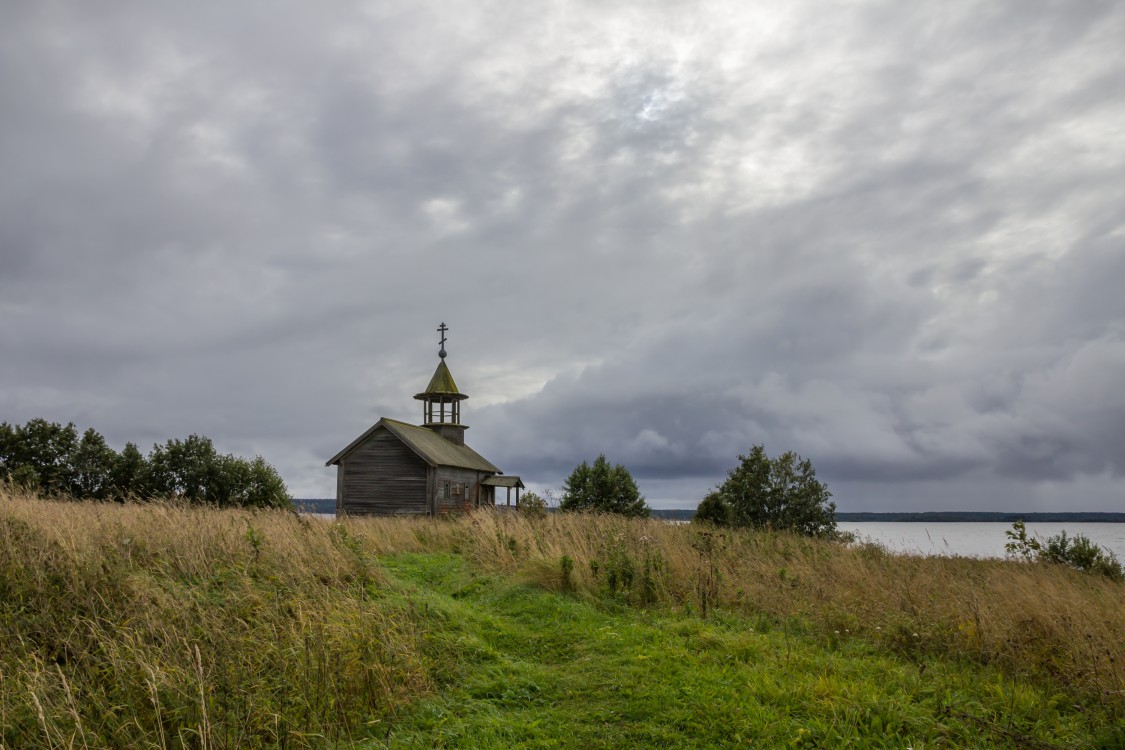 Часовня Самсона, Кондобережская (Медвежьегорский район, Республика Карелия). фасады, Вид с северо-запада