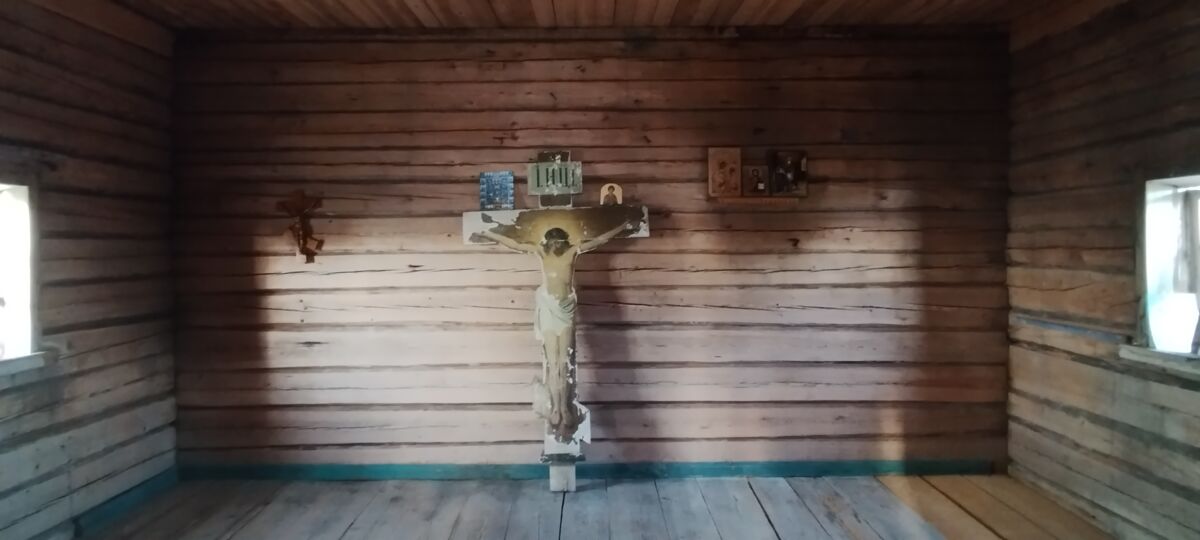 Часовня Самсона, Кондобережская (Медвежьегорский район, Республика Карелия). интерьер и убранство