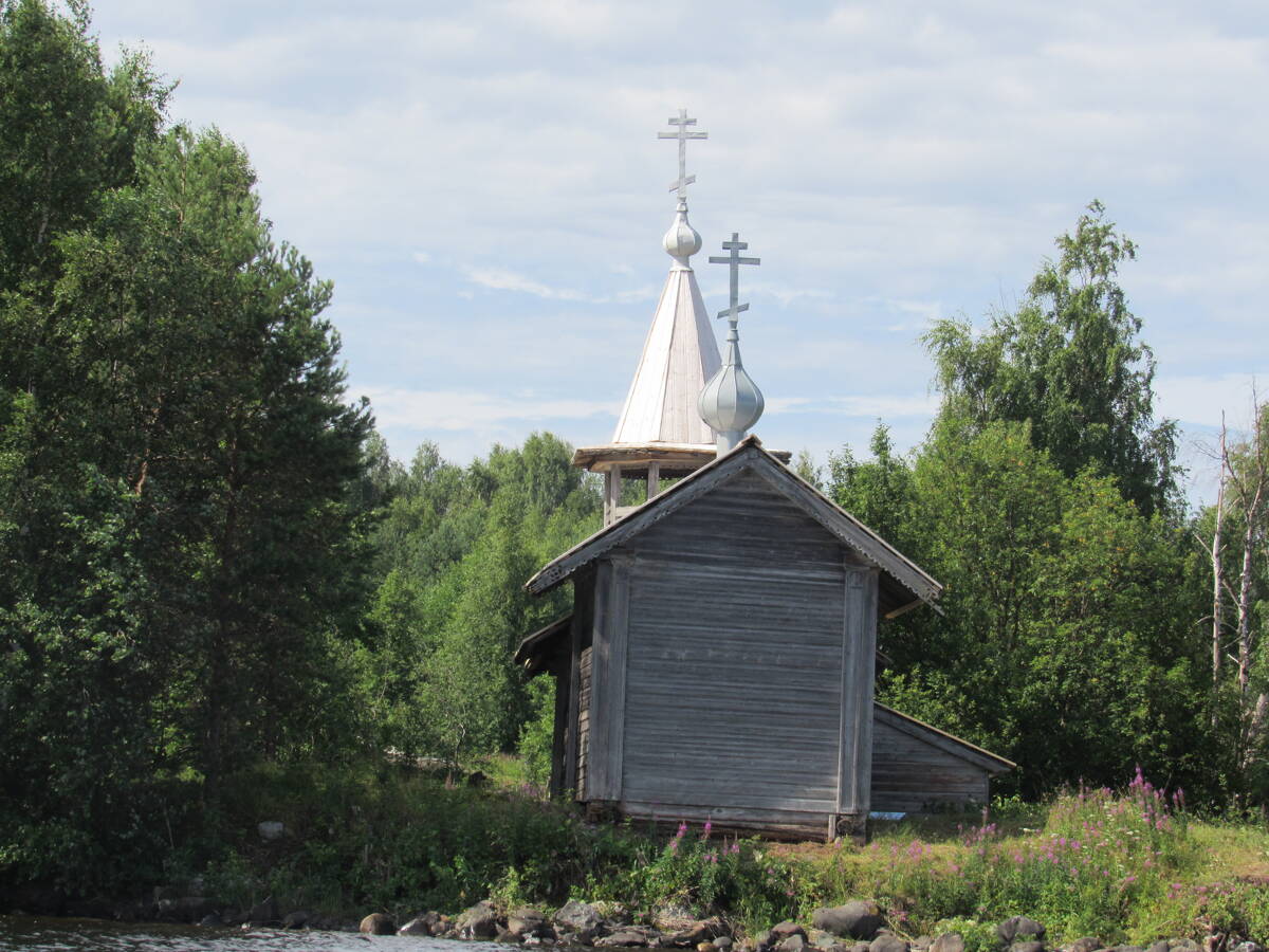 Часовня Варлаама Хутынского, Пегрема (Медвежьегорский район, Республика Карелия). фасады