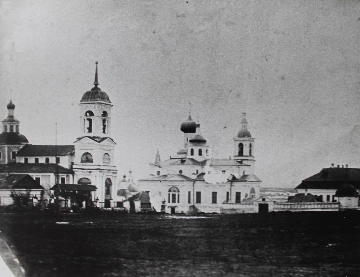 Николаевский монастырь. Начало XX в., архивная фотография. Николаевский монастырь, Арзамас (Арзамасский район и г. Арзамас, Нижегородская область)