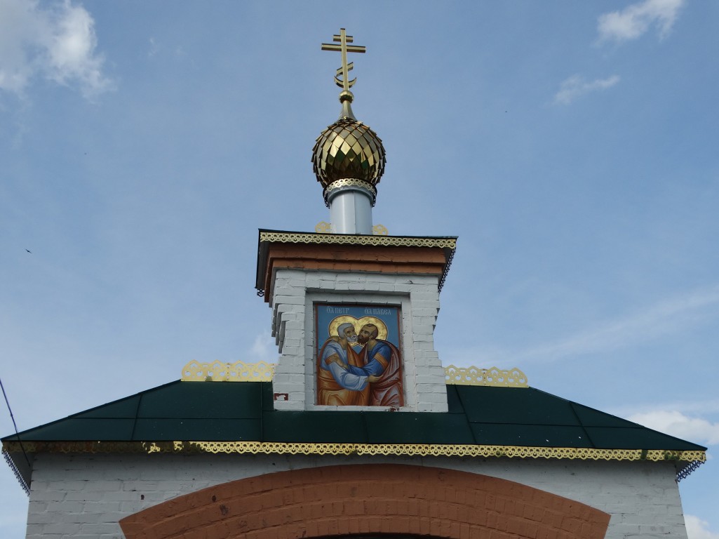 Чебоксары. Троицкий мужской монастырь. архитектурные детали