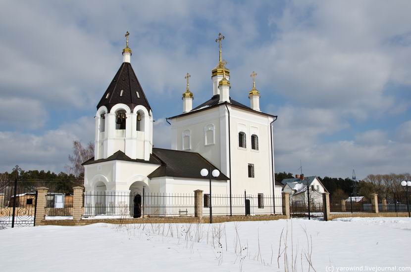 Церковь Троицы Живоначальной, Лужки (Серпуховский городской округ и гг. Протвино, Пущино, Московская область). фасады