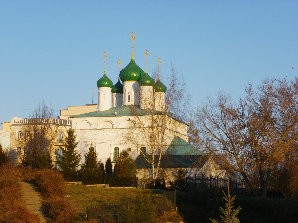 Церковь Михаила Архангела, Чебоксары (Чебоксары, город, Республика Чувашия). общий вид в ландшафте