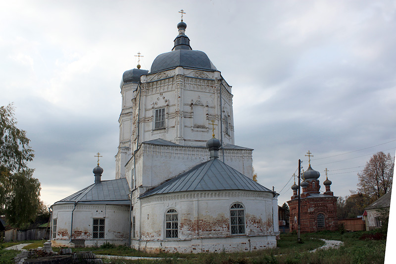 Церковь Казанской иконы Божией Матери, Мариинский Посад (Мариинско-Посадский район, Республика Чувашия). фасады, ид с востока