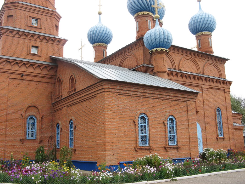 Церковь Покрова Пресвятой Богородицы, Калинино (Вурнарский район, Республика Чувашия). фасады, Южный фасад храма