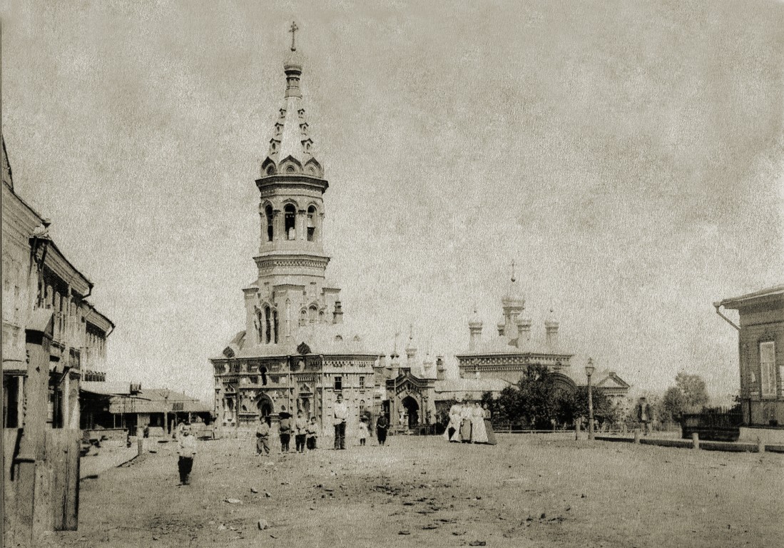 Алатырь. Церковь Казанской иконы Божией Матери. архивная фотография, 1900—1917 с сайта https://pastvu.com/p/207689