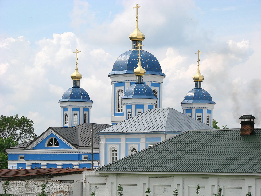 Оранки. Оранский Богородицкий мужской монастырь. фасады