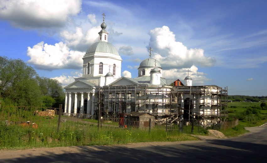 Церковь Троицы Живоначальной, Шелокша (Кстовский район, Нижегородская область). документальные фотографии