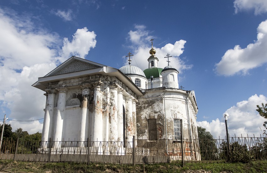 Церковь Троицы Живоначальной, Шелокша (Кстовский район, Нижегородская область). фасады