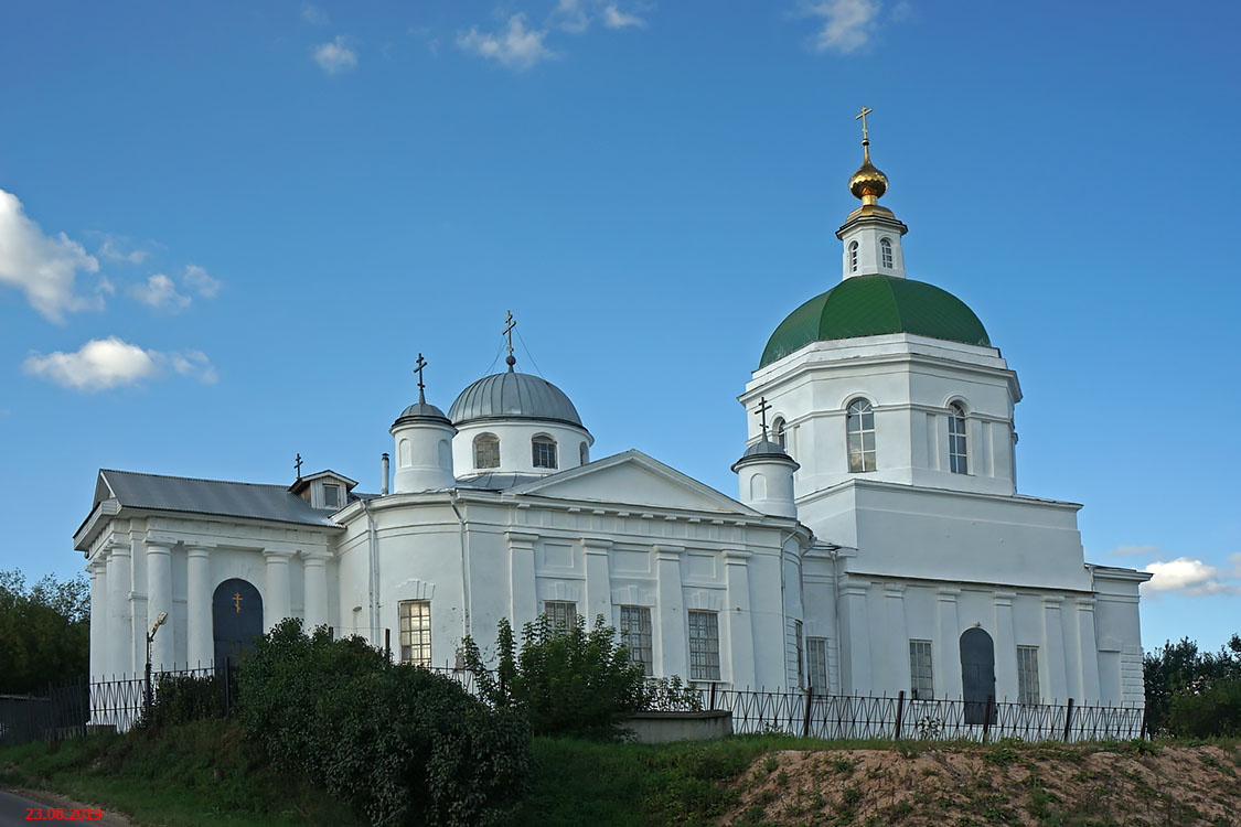 Церковь Троицы Живоначальной, Шелокша (Кстовский район, Нижегородская область). фасады
