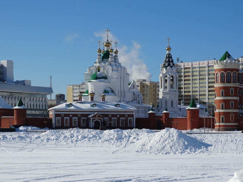 Церковь Троицы Живоначальной, Йошкар-Ола (Йошкар-Ола, город, Республика Марий Эл). фасады