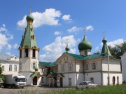 Церковь Воскресения Христова, Вид от Вознесенского собора<br>, Йошкар-Ола, Йошкар-Ола, город, Республика Марий Эл