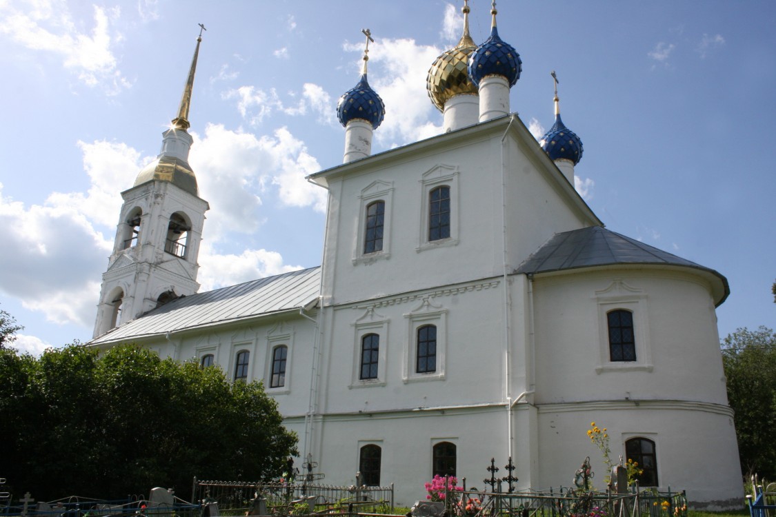 Церковь Воскресения Христова, Воскресенское (Шубино) (Угличский район, Ярославская область). фасады