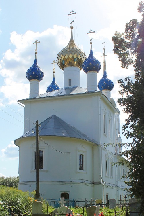 Церковь Воскресения Христова, Воскресенское (Шубино) (Угличский район, Ярославская область). фасады