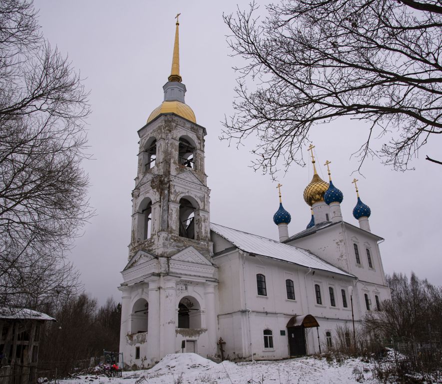 Церковь Воскресения Христова, Воскресенское (Шубино) (Угличский район, Ярославская область). фасады