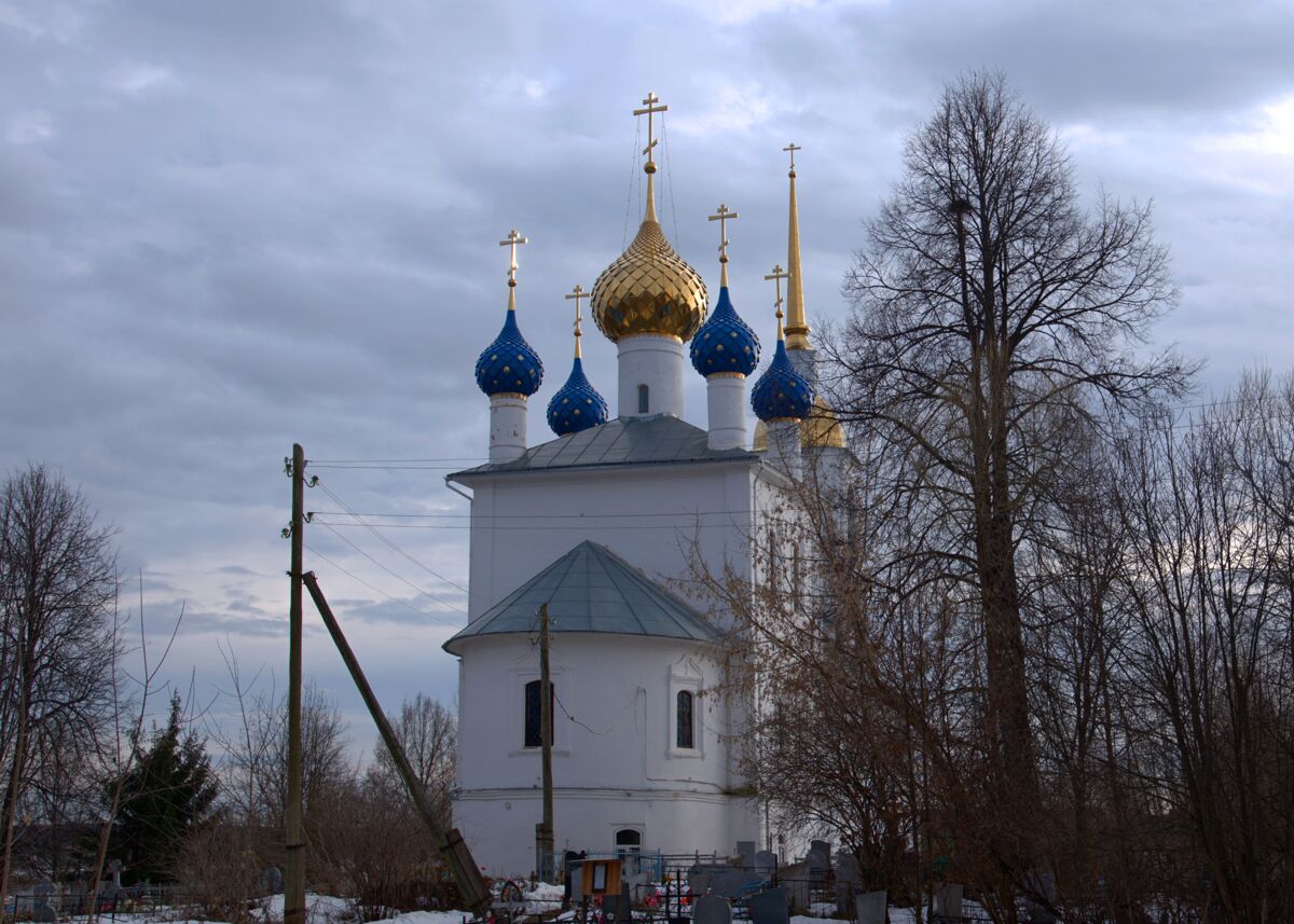 Церковь Воскресения Христова, Воскресенское (Шубино) (Угличский район, Ярославская область). фасады