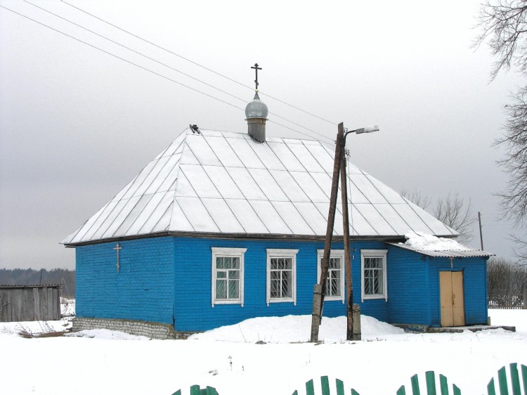 Церковь Введения во Храм Пресвятой Богородицы, Журиничи (Брянский район, Брянская область). общий вид в ландшафте