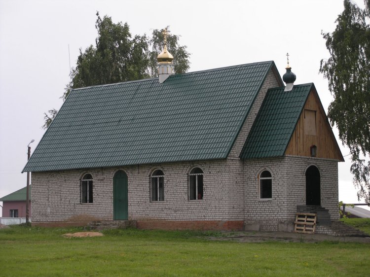 Церковь Рождества Христова, Добрунь (Брянский район, Брянская область). общий вид в ландшафте