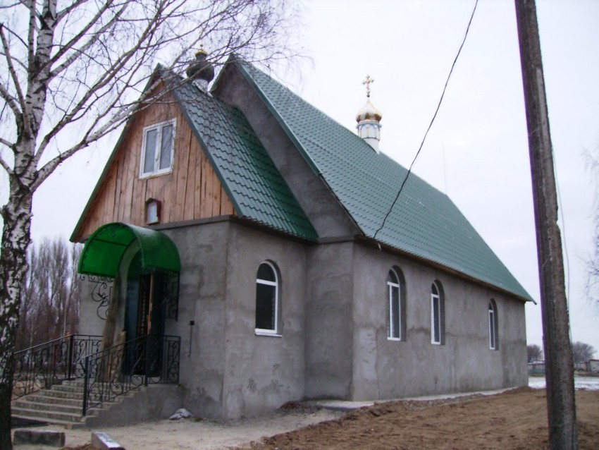 Церковь Рождества Христова, Добрунь (Брянский район, Брянская область). общий вид в ландшафте
