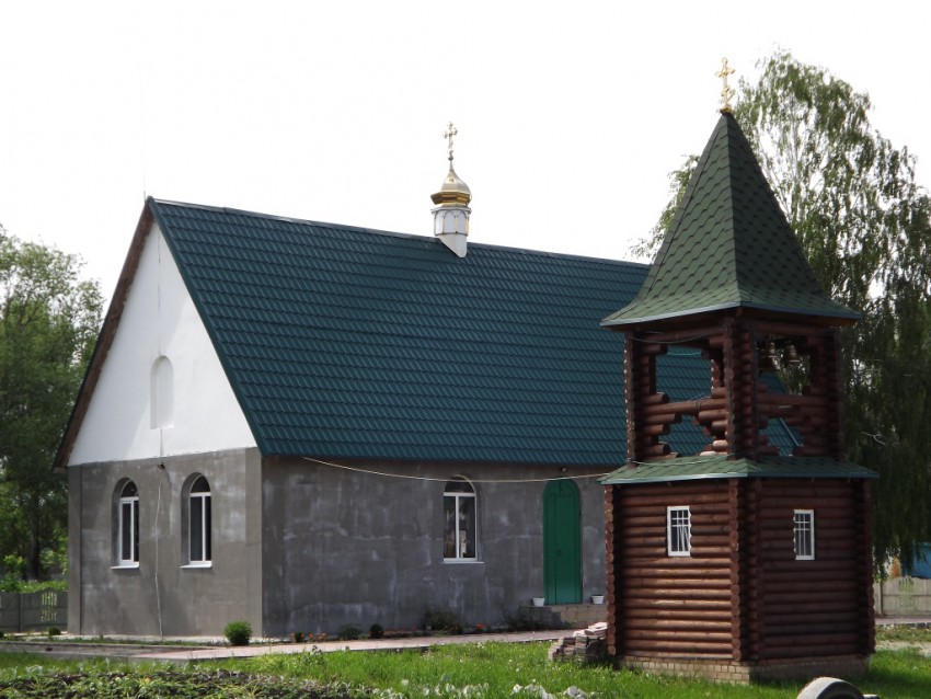 Церковь Рождества Христова, Добрунь (Брянский район, Брянская область). общий вид в ландшафте