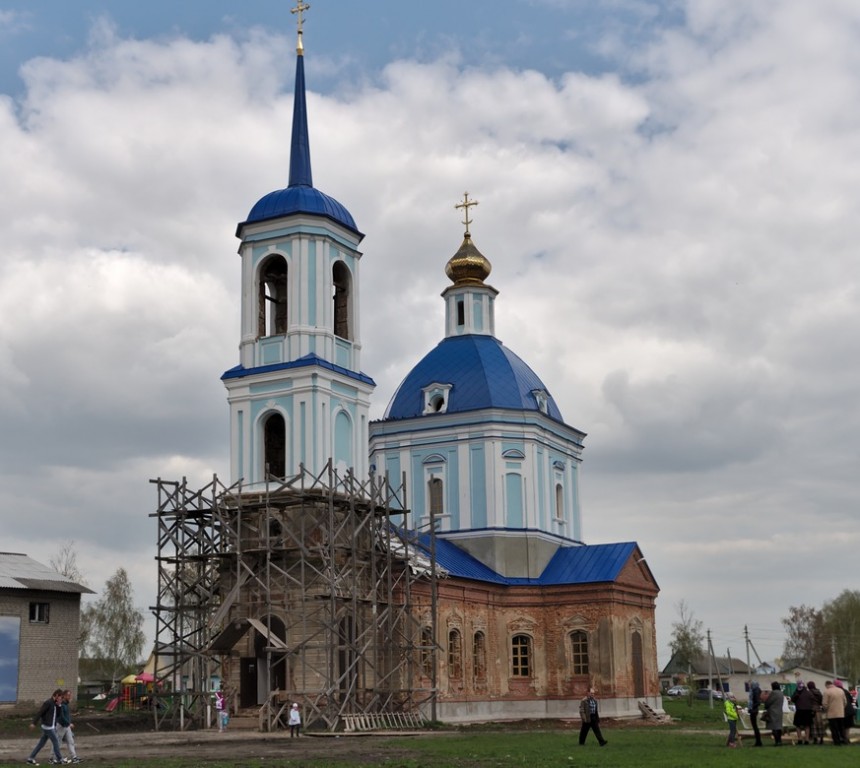 Церковь Рождества Пресвятой Богородицы, Кабаличи (Брянский район, Брянская область). фасады
