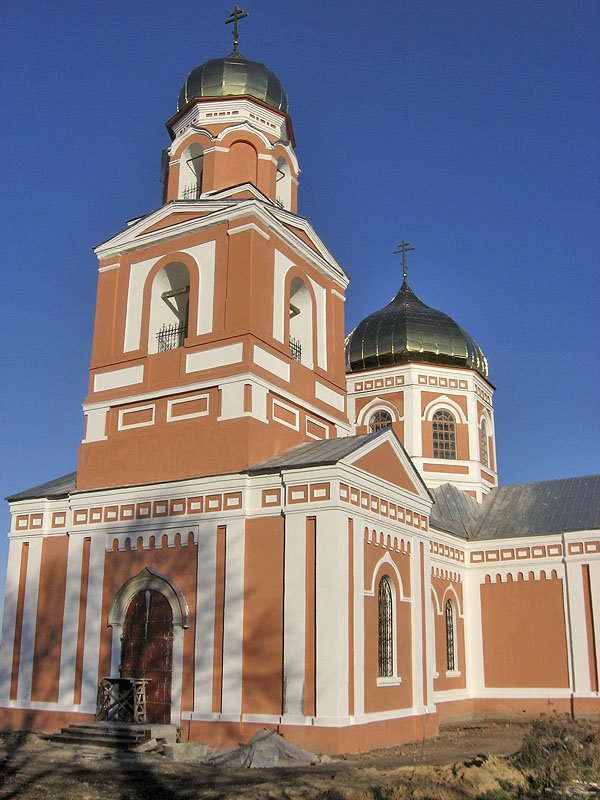 Церковь Бориса и Глеба, Госома (Брянский район, Брянская область). фасады