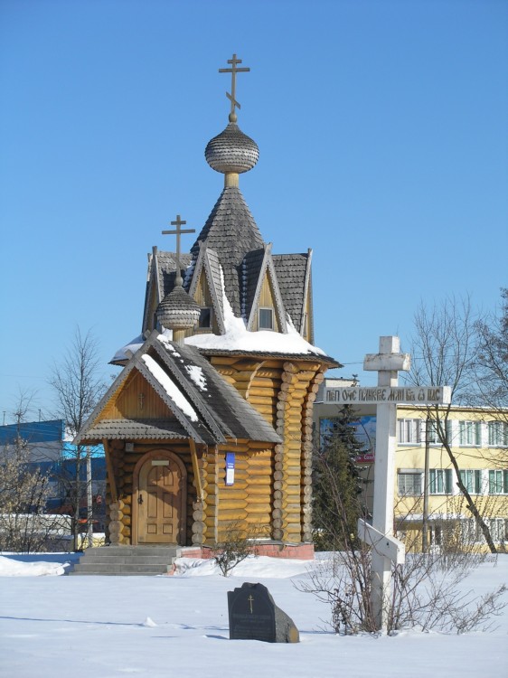 Часовня Покрова Пресвятой Богородицы на Славянской площади, Брянск (Брянск, город, Брянская область). фасады