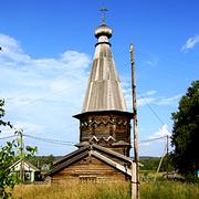 Церковь Александра Свирского, вид с запада, Космозеро, Медвежьегорский район, Республика Карелия