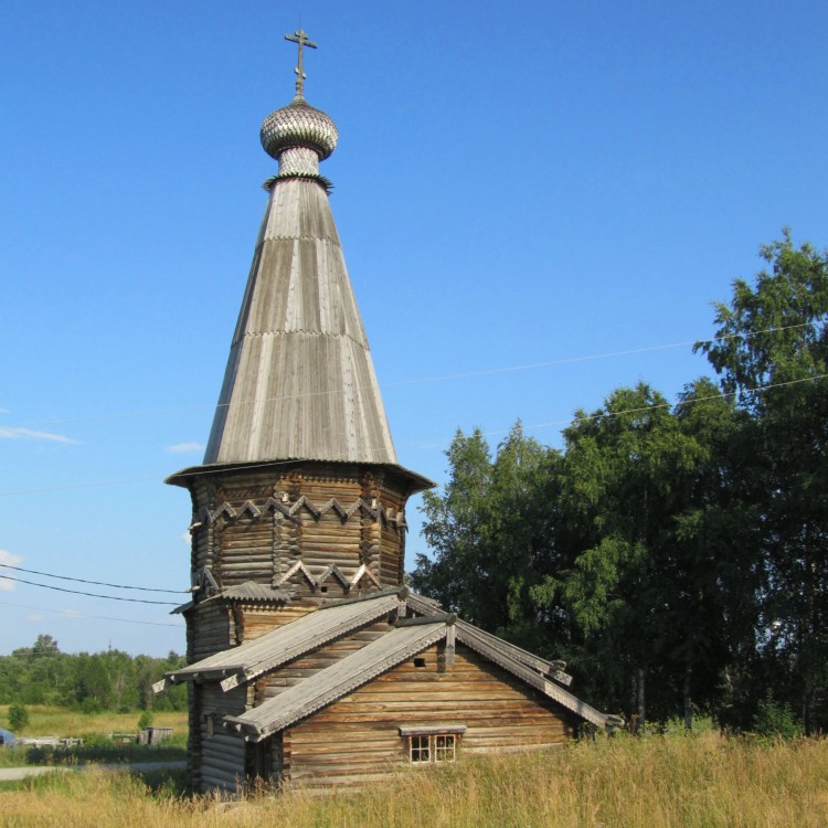 Космозеро. Церковь Александра Свирского. фасады, вид с северо-запада
